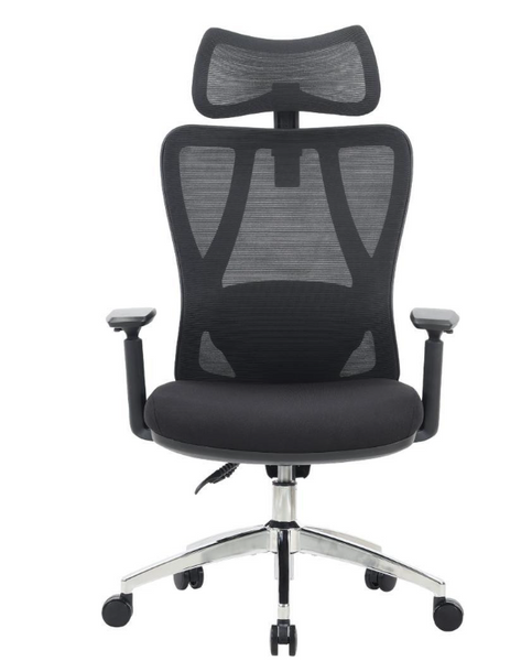 Офісне крісло OfficePro Aero OC490B Black  K-4662 фото